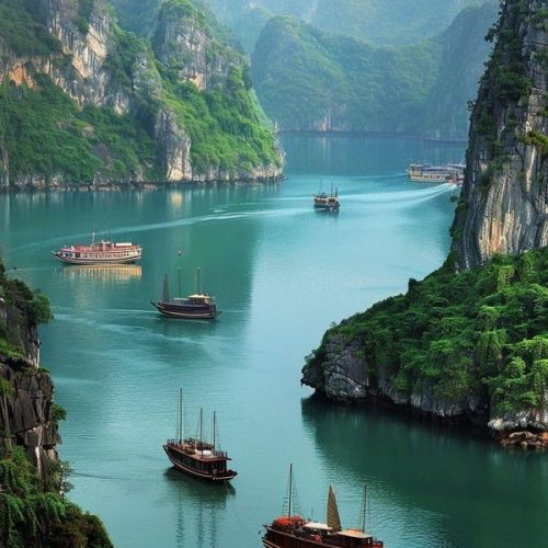 Vietnam Travel Tips and Planning _ 🚤 Mystical Seascape_ Ha Long Bay, Vietnam's Limestone Marvel 🇻🇳 _ Facebook